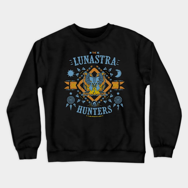 Lunastra Hunters Crewneck Sweatshirt by Soulkr